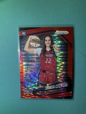 SONIA CITRON - 2025 Panini Prizm WNBA #122 Red Pulsar /299 SSP MYSTICS RC
