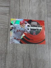 SHOHEI OHTANI 2022 TOPPS CHROME GENERATION NOW CARD. DODGERS.