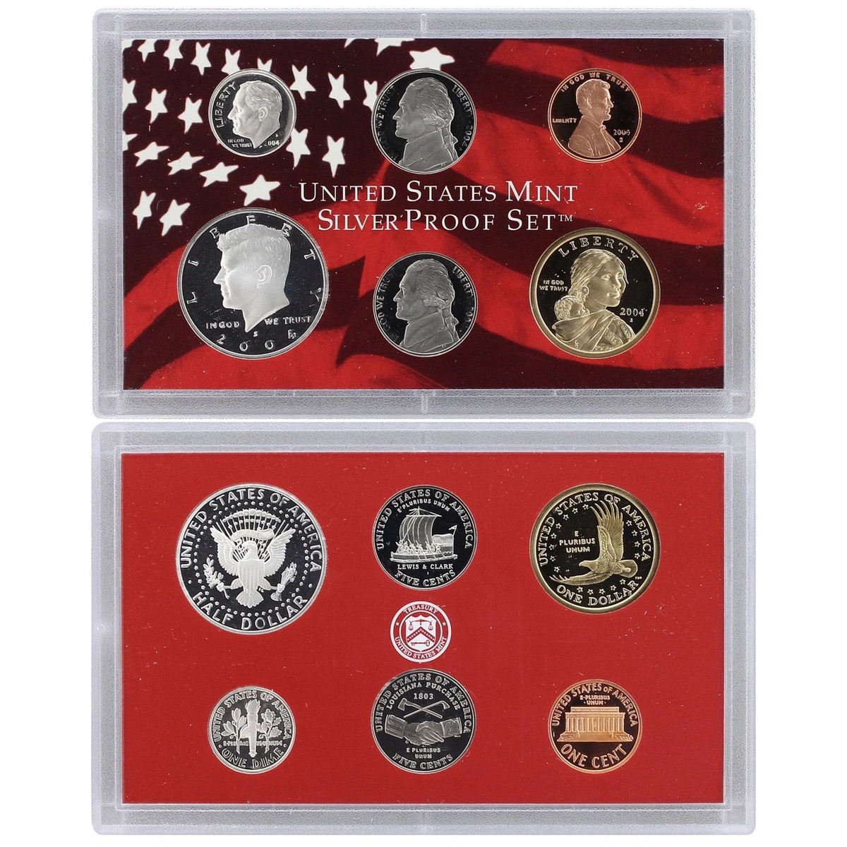 2004 Silver Proof Set U.S. Mint Original Government Packaging OGP
