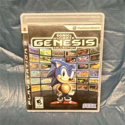 SEGA Sonic's Ultimate Genesis Collection Manual Included PlayStation 3 2009