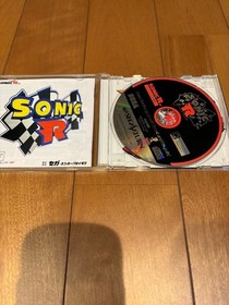 Sonic R Sega Saturn Japan JDM SS Sonic the Hedgehog Racing Game Rare