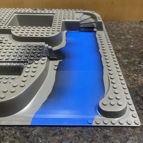 LEGO Baseplate Raised 32x32 6092pb02 Alpha Team Three Level Ogel Center Set 6776