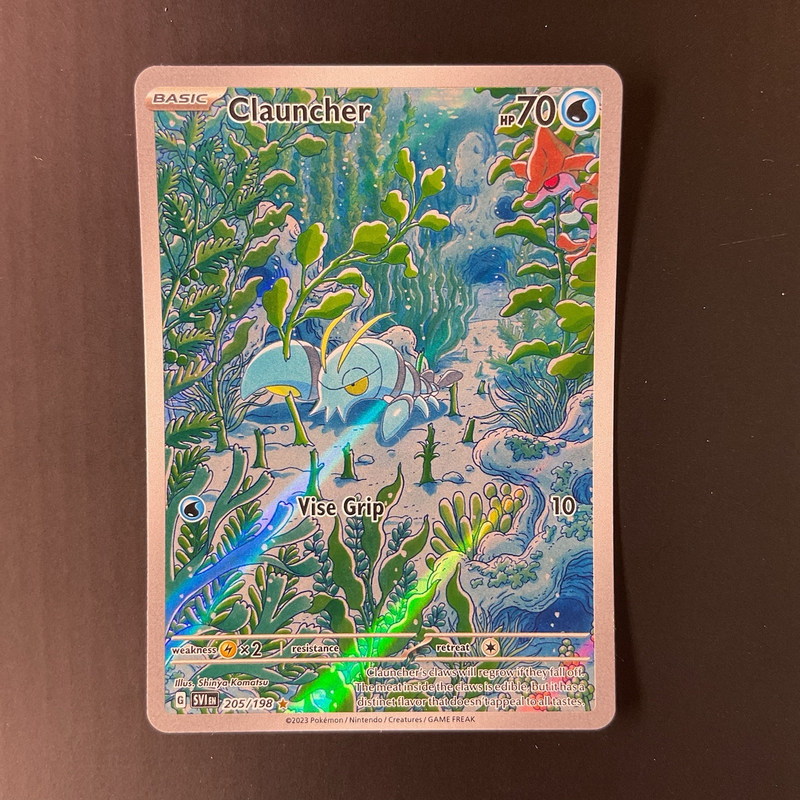 Pokemon Clauncher 205/198 SV01: Scarlet & Violet Base Set Holo