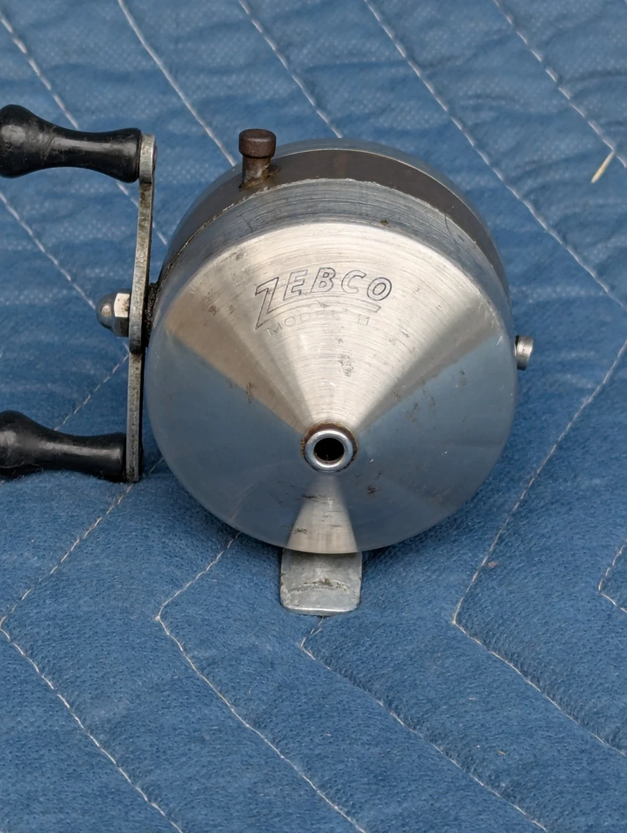 リール ZEBCO MODEL11 Vintage Zebco Model 11 Marbled Thumb Ball Spincasting Reel Tulsa