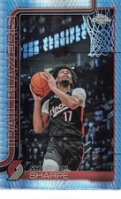 2025-26 Topps Chrome - Shaedon Sharpe #150 PULSAR PARALLEL