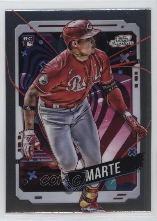 2024 Topps Cosmic Chrome Noelvi Marte #16 Rookie RC 12g7