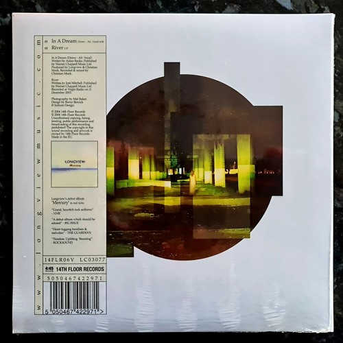 Longview - In A Dream / River - New Unplayed Sealed 2004 - White Vinyl 7" P/S - Picture 2 of 2
