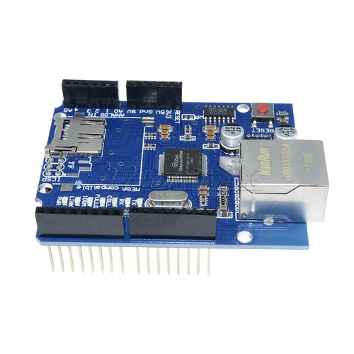 Ethernet Shield W5100 For Arduino Main Board 2009 ATMega 328 1280 MEGA2560 - Bild 9 von 9