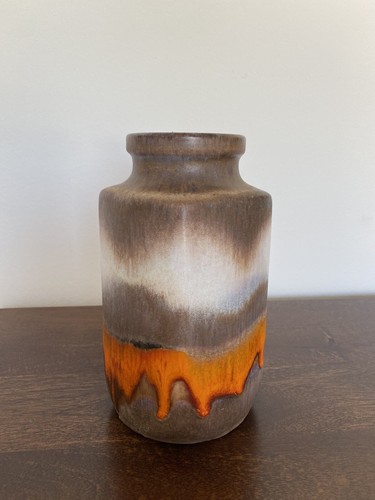 Vaso ceramica Scheurich WGP pottery anni 60 fat lava vintage anni 70 design retrò - Foto 2 di 6