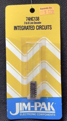 74HC238 3-TO-8 DECODER DEMULTIPLEXER DIP16 74HC238 3-TO-8 DECODER DEMULTIPLEXER DIP16