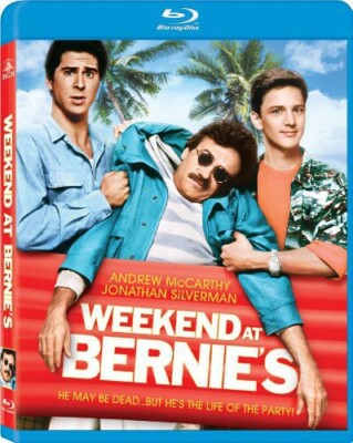 WEEKEND AT BERNIES (MGM Blu-ray Disc, 2014) Classic 80s Comedy - BRAND NEW