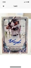 Brando Mayea 2024 Bowman Sterling Auto 17/150 Yankees #PA-BMY