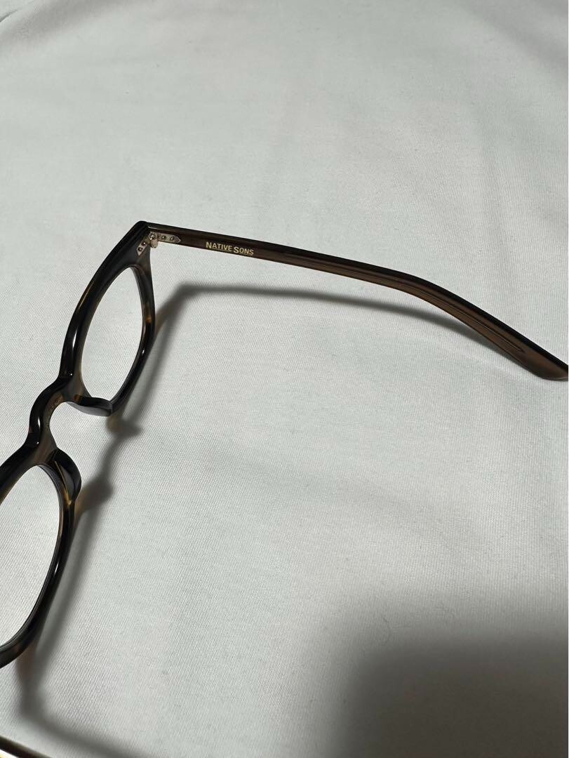 NATIVE SONS Eyeglasses Mckowski GASOLINE 46.8-26.2-145 Made in  