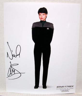 Nicole deBoer DAX STAR TREK DEEP SPACE NINE AUTOGRAPH* | eBay