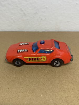 Matchbox Superfast No. 64 Fire Chief Car | eBay