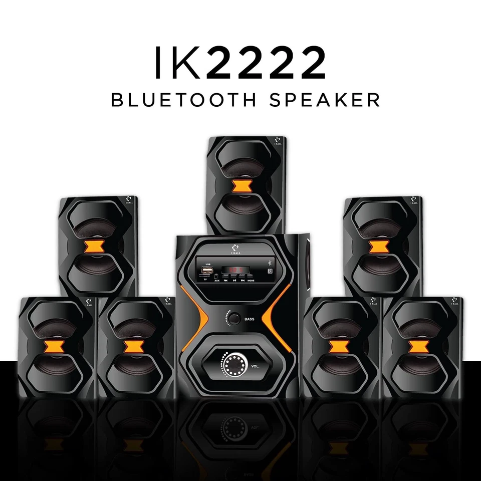 I KALL IK2222 Bluetooth Home Theater with Bluetooth, Aux, USB & FM Connectivity - Image 2 of 4