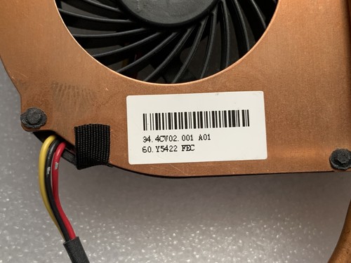 ✔️Dissipatore di calore ventola di raffreddamento Lenovo ThinkPad X201 60Y542... - Foto 4 di 9