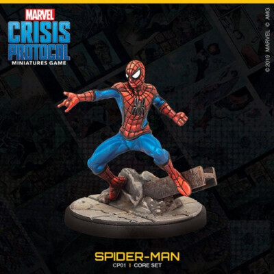 Spider-Man (Peter Parker) Marvel Crisis Protocol 28mm Miniature