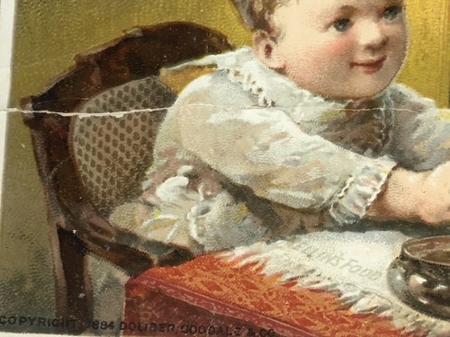 Mellin’s Lebensmittel für Säuglinge und Invalide viktorianische Sammelkarte Vintage 4 - Bild 2 von 3