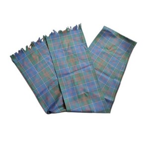 USA Kilts Scarf Celtic Scarve Plaid Green Multicolor Wool Traditions Wrap