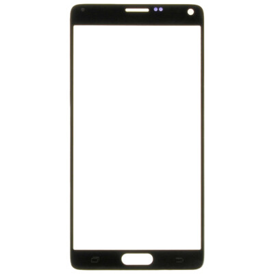 Lens for Samsung Galaxy Note 4 Glass Only Black Glass Screen Cover Protective
