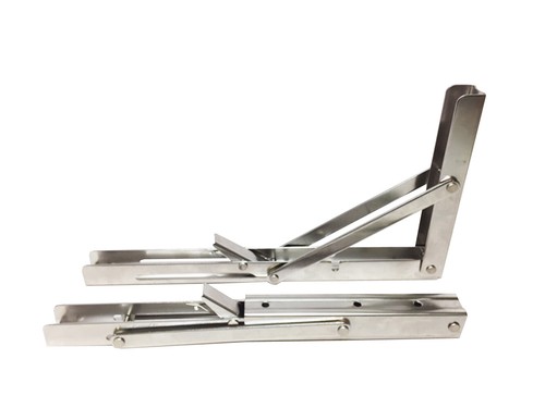 Pactrade Marine (set of 4)Heavy Duty S.S304 Boat Folding Table Chair Bracket 11" - 第 4/9 張圖片