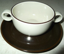 NEU ♥ ROSENTHAL ♥ Terra Campagna Wolfgang Karnagel Suppentasse & Untertasse 4/5