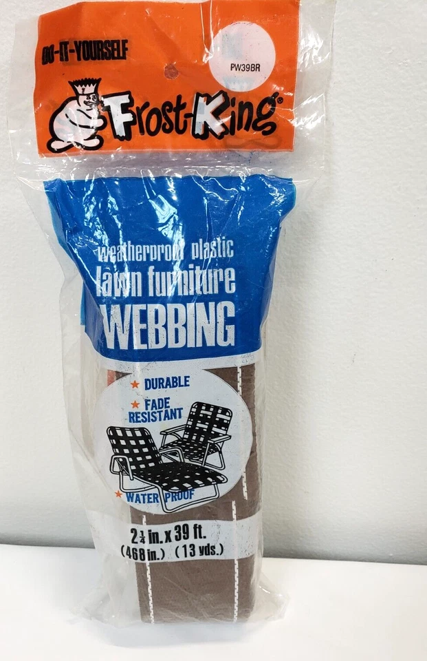 Silla de césped Do It Yourself FROST KING WEB 13 pies MARRÓN OSCURO NOS de colección Foto 2 de 4