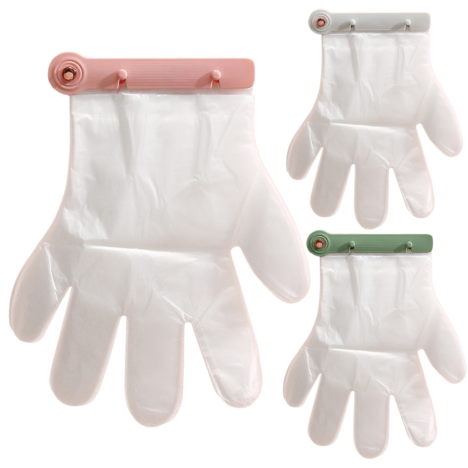 Gloves Clip Wall Mounted Punch-Free Holder Organizer Dispenser Kitchen Gadget-image