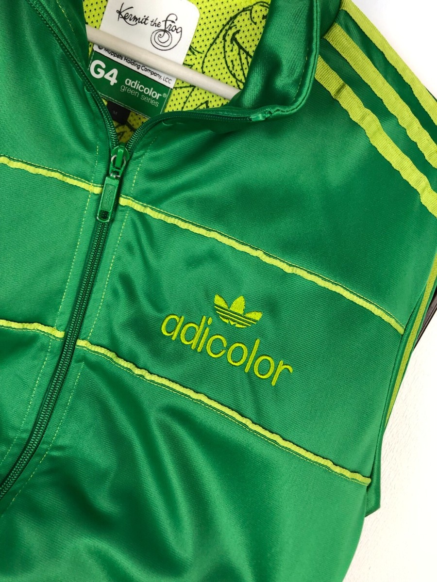 Vintage Adidas Adicolor Kermit The Frog G4 Limited Jacket