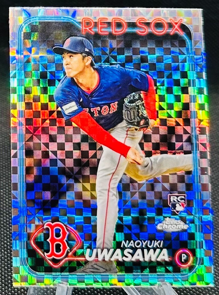 2024 Topps Chrome Update Xfractor Checkerboard Naoyuki