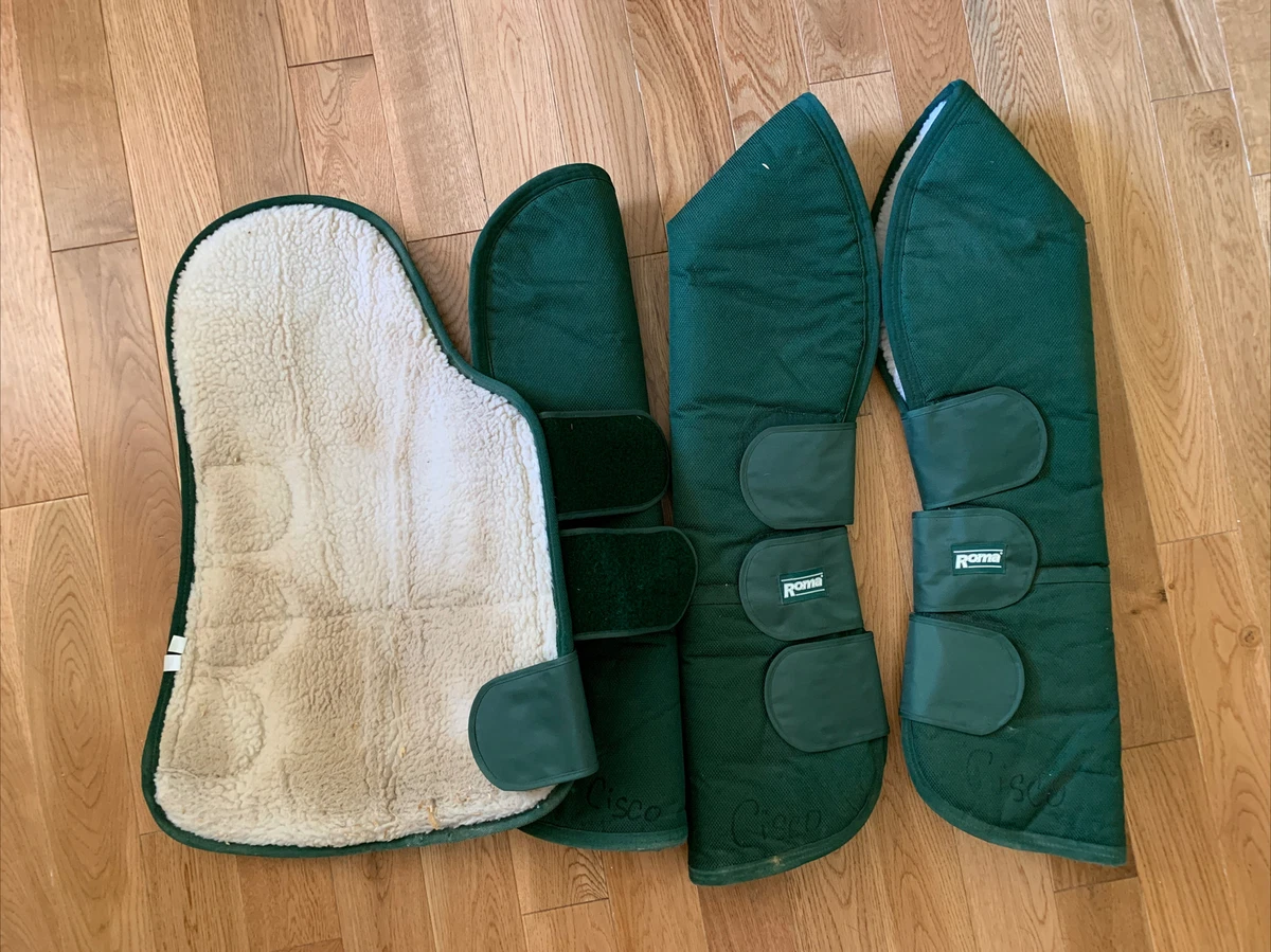 Roma Green Shipping Travel Horse Boots Size Full eBay