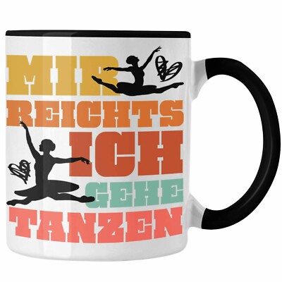 Trendation - Ballett Ballerina Tänzerin Tasse Mädchen Geschenk Frauen Tanzen Ges