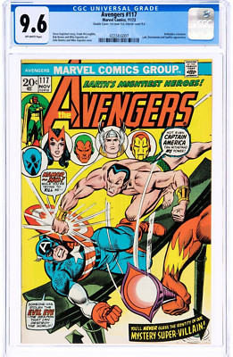  Avengers #117 CGC 9.6 Double COVER Avengers/Defenders Namor Captain America