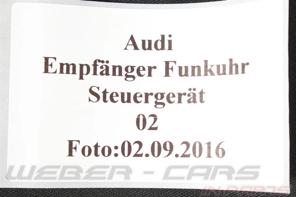 Receptor 4B0919145A para rádio relógio receptor onda VW Camp Audi A4 8E A6 S6 4F - Imagem 4 de 4