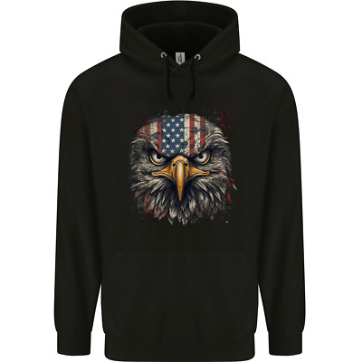 USA Eagle Head America Kinder Kinder Hoodie