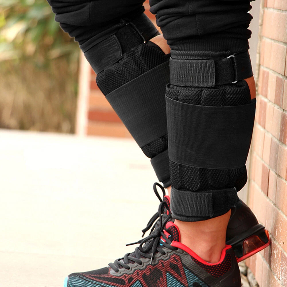 2 Packs Adjustable Ankle Weight Exercise Leg Weighted Workout