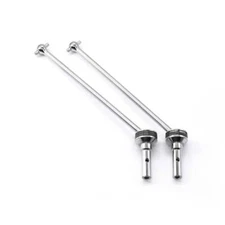 Powerhobby Front / Rear Hardened Steel CVD FOR Traxxas Sledge Silver