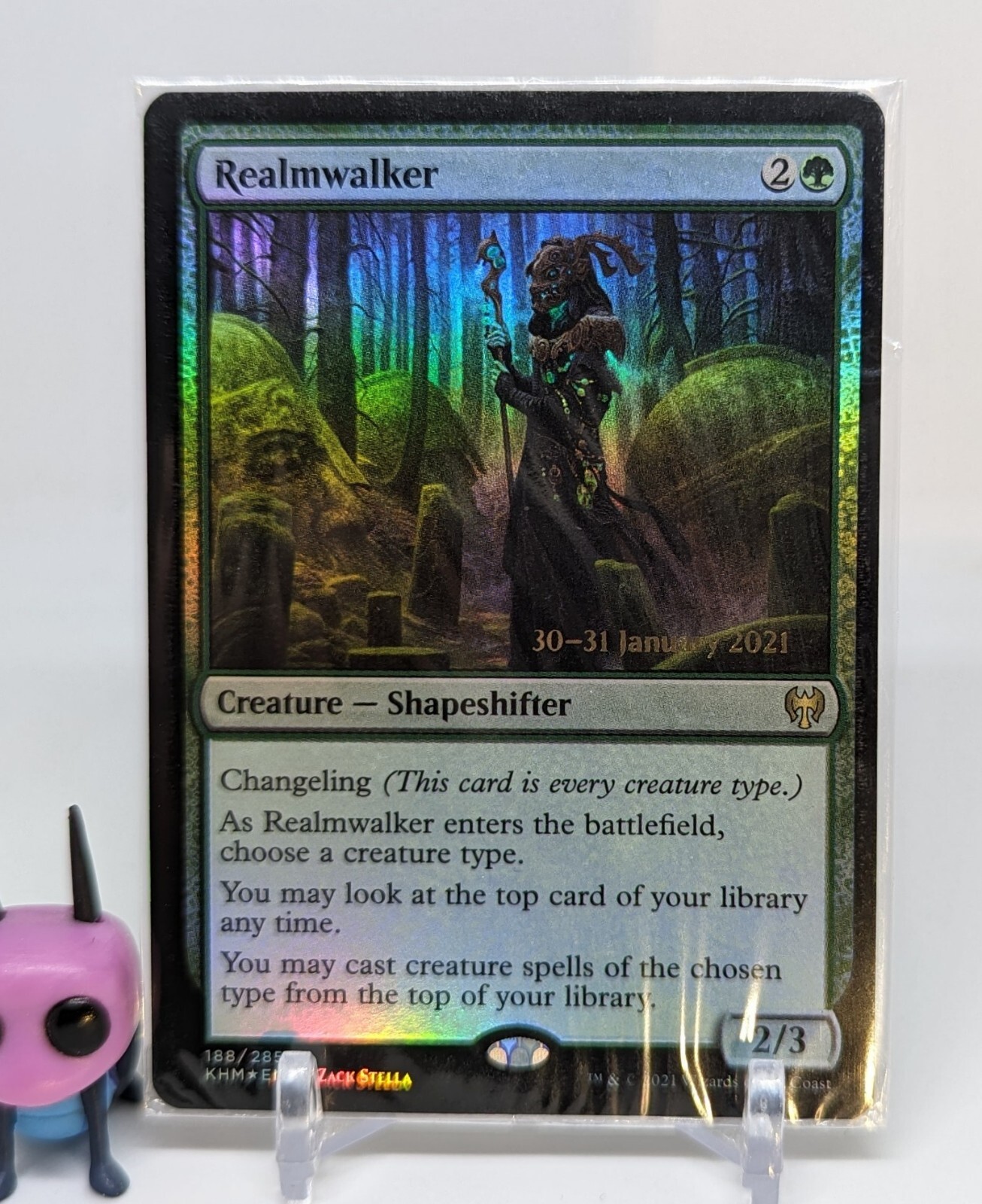 Realmwalker ✨Foil Sealed✨ Prerelease Kaldheim ✨ Magic The Gathering MTG #188/285
