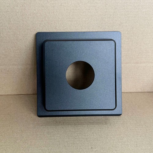 Metal Lens Board for Toyo View 45A etc. 110x110mm Copal #0 Recessed 17mm - Picture 5 of 5