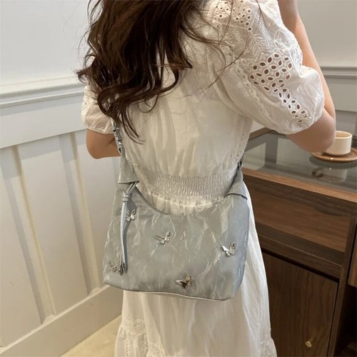 PU Leather Shoulder Bag Small Tote Bag New Crossbody Bag Girl - Picture 10 of 16