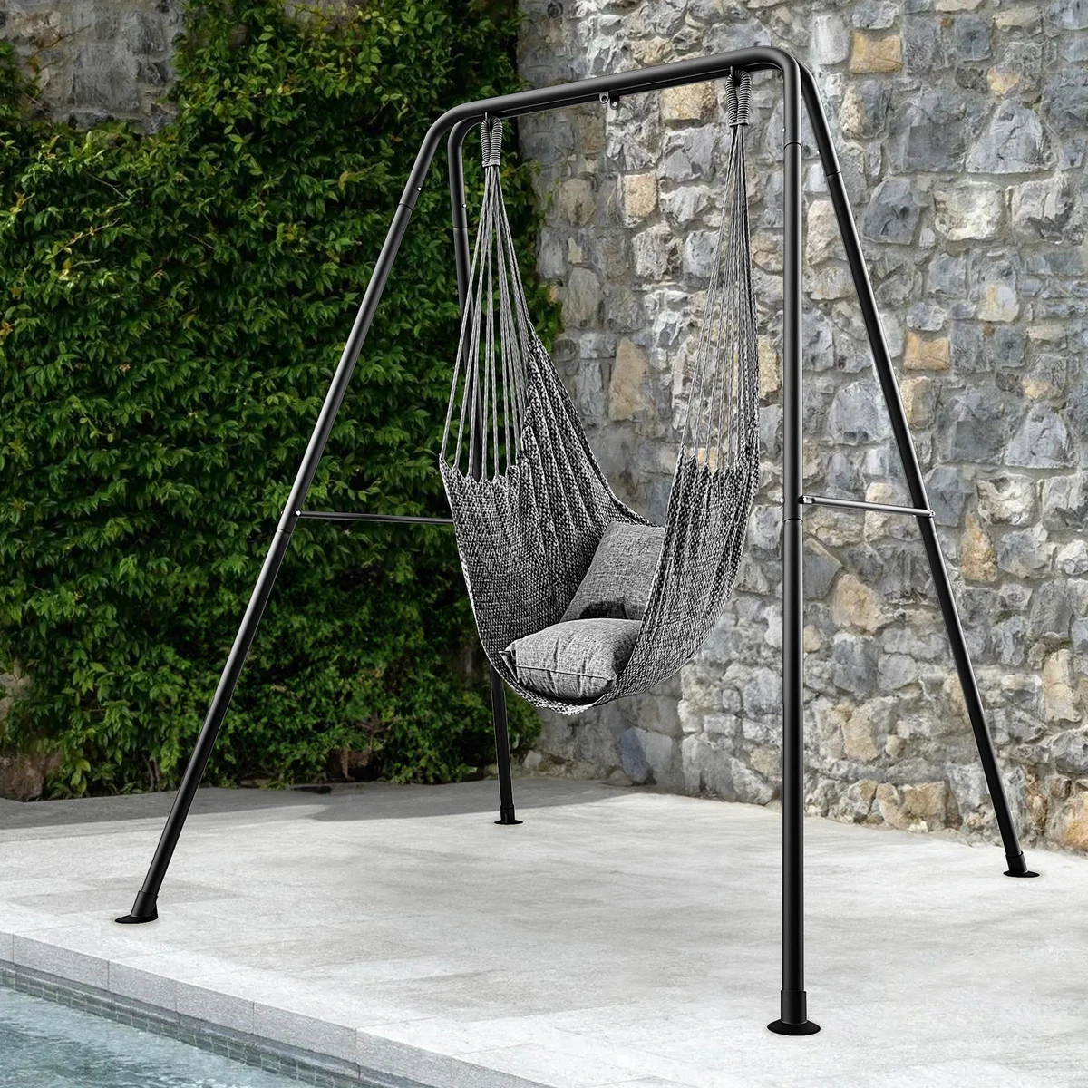 Indoor swing cheap with stand