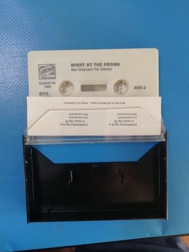 Night At The Proms Cassette London Symphony Orchestra Dvorak - Picture 2 of 2