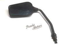 SPECCHIO RETROVISORE VESPA SCOOTER MOTO D'EPOCA  SX  DX FABBRI VETRO AZZURRO