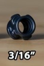 Hamskea Raptor 3/16in Bow Peep Sight - Black PEEP003 