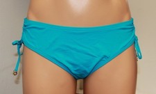 NWT Anne Cole Swimsuit Bikini Bottom Size XS Aqua Tie Sides