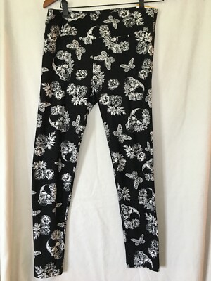 New No Boundaries Sueded Ankle Leggings Juniors Women Skull Butterfly U Pick