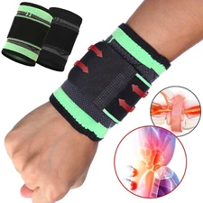 Wrist Support Hands Brace Bands Carpal Tunnel Strap Arthritis Sprains Protector