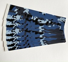 Supreme Camo Box Logo Sticker Blue 100 Authentic FW20 Season