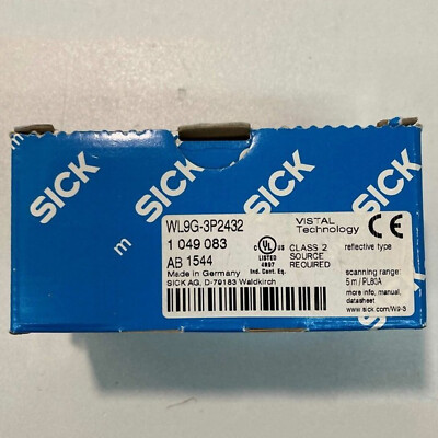 1PC New Sick WL9G-3P2432 Photoelectric Sensor WL9G3P2432 Expedited Shipping